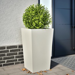 Pflanzkübel Weiß 45x45x75...