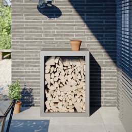 Brennholzregal 60x40x80 cm...