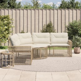 Gartensofa in L-Form mit...