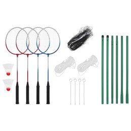 Badminton-Set mit 4...