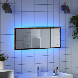 LED-Badspiegel Räuchereiche...