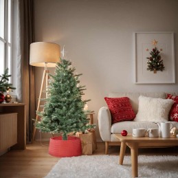 Weihnachtsbaum-Rock Rot...
