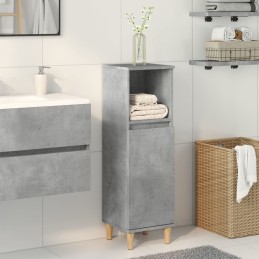 Badschrank Betongrau...