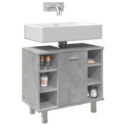 Badezimmerschrank Betongrau...