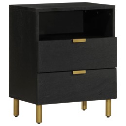 Nachttisch Schwarz 50x33x62...