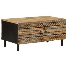 Couchtisch Schwarz 80x50x40...