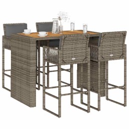 5-tlg. Gartenbar-Set mit...