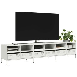 TV-Schrank Weiß 202x39x43,5...