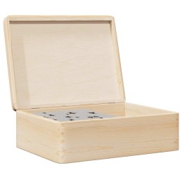 Holzkiste mit Deckel...