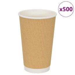 Pappbecher 500 Stk. 16oz...