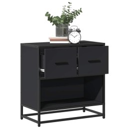 Nachttisch Schwarz 60x31x60...