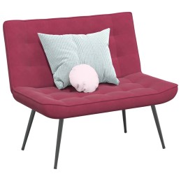 Sitzbank Weinrot 110x74x84...
