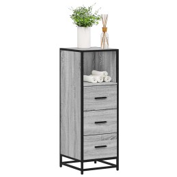 Badschrank Grau Sonoma...