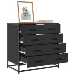 Schubladenschrank Schwarz...