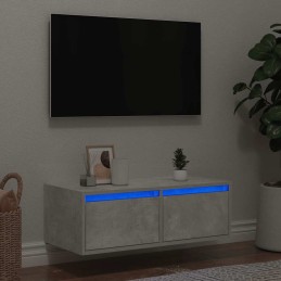 TV-Schrank mit LED-Leuchten...