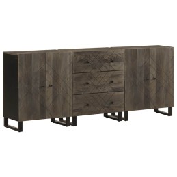3-tlg. Sideboards Schwarz...