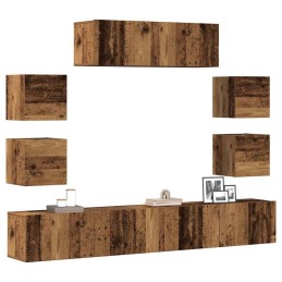7-tlg. TV-Schrank-Set...