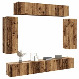 6-tlg. TV-Schrank-Set...