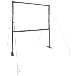 Beamer Leinwand mit Ständer...