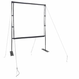 Beamer Leinwand mit Ständer...