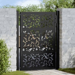 Gartentor Schwarz 105x130...
