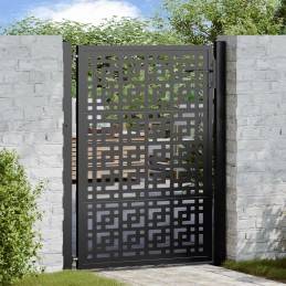 Gartentor Schwarz 105x130...