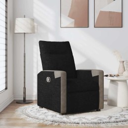 Relaxsessel Schwarz Stoff