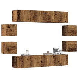 8-tlg. TV-Schrank-Set...