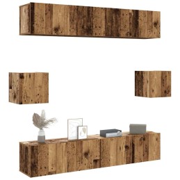 6-tlg. TV-Schrank-Set...