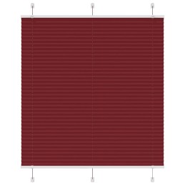 Plissee Bordeauxrot 120x150...