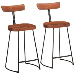 Barhocker 2 Stk. 49x43x88...