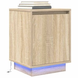 Nachttisch mit LED-Leuchten...