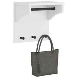 Wandgarderobe SANDNES Weiß...