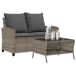 Gartensofa 2-Sitzer mit...