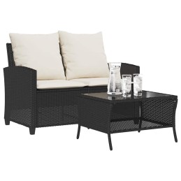 Gartensofa 2-Sitzer mit...