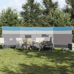 Camping-Windschutz Blau...