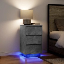 Nachttisch mit LED-Leuchten...