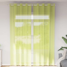 Voile Vorhänge mit Ösen 2...