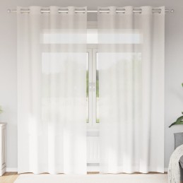 Voile Vorhänge mit Ösen 2...