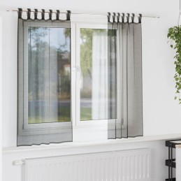 Voile Vorhänge mit Lasche 2...