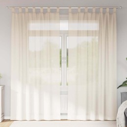 Voile Vorhänge mit Lasche 2...