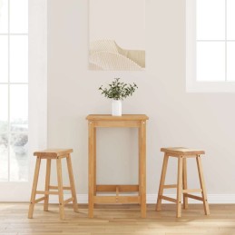Barhocker 2 Stk. Natur...