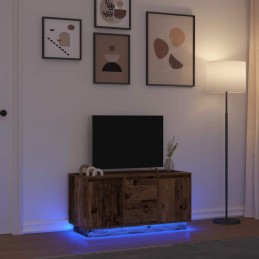 TV-Schrank mit LED-Leuchten...
