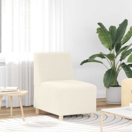 Sessel Creme 55 cm Stoff in...
