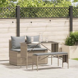 3-tlg. Garten-Essgruppe mit...