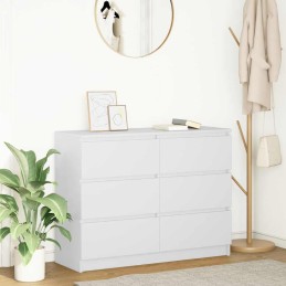 Sideboard Weiß 100x35x76 cm...
