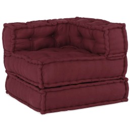 Pouf Modular Kastanienbraun...