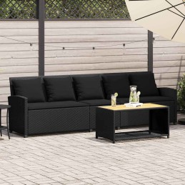 Gartensofa 5-Sitzer mit...