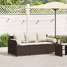 Gartensofa mit Kissen...