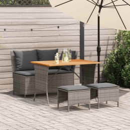 4-tlg. Garten-Essgruppe mit...